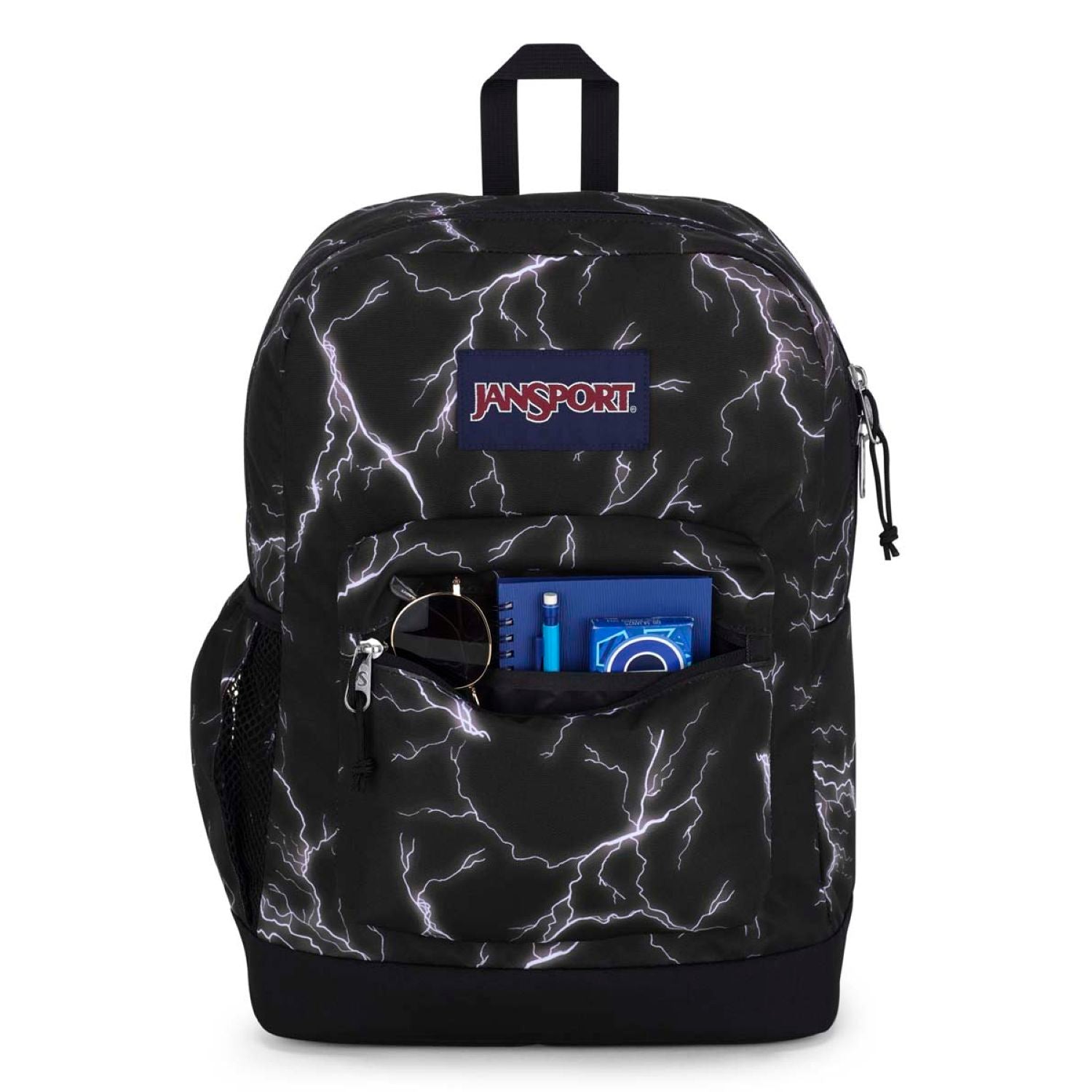 Jansport Cross Town Plus Backpack - Electric Bolts