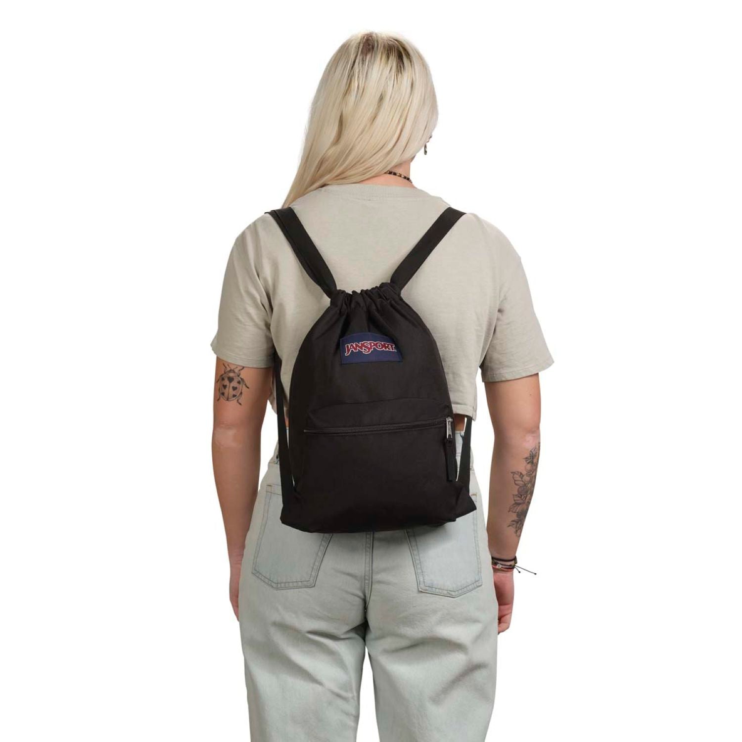 Jansport Draw Sack Backpack - Black