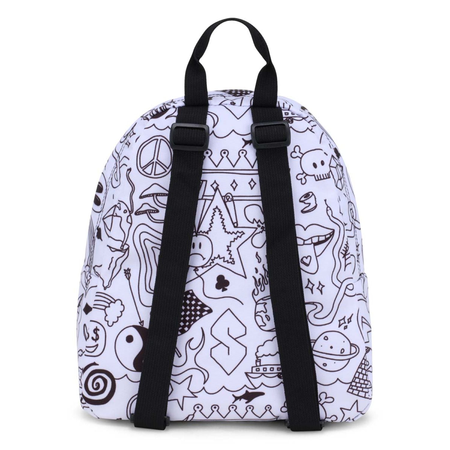 Jansport Half Pint Mini Backpack - Broken Broadcast