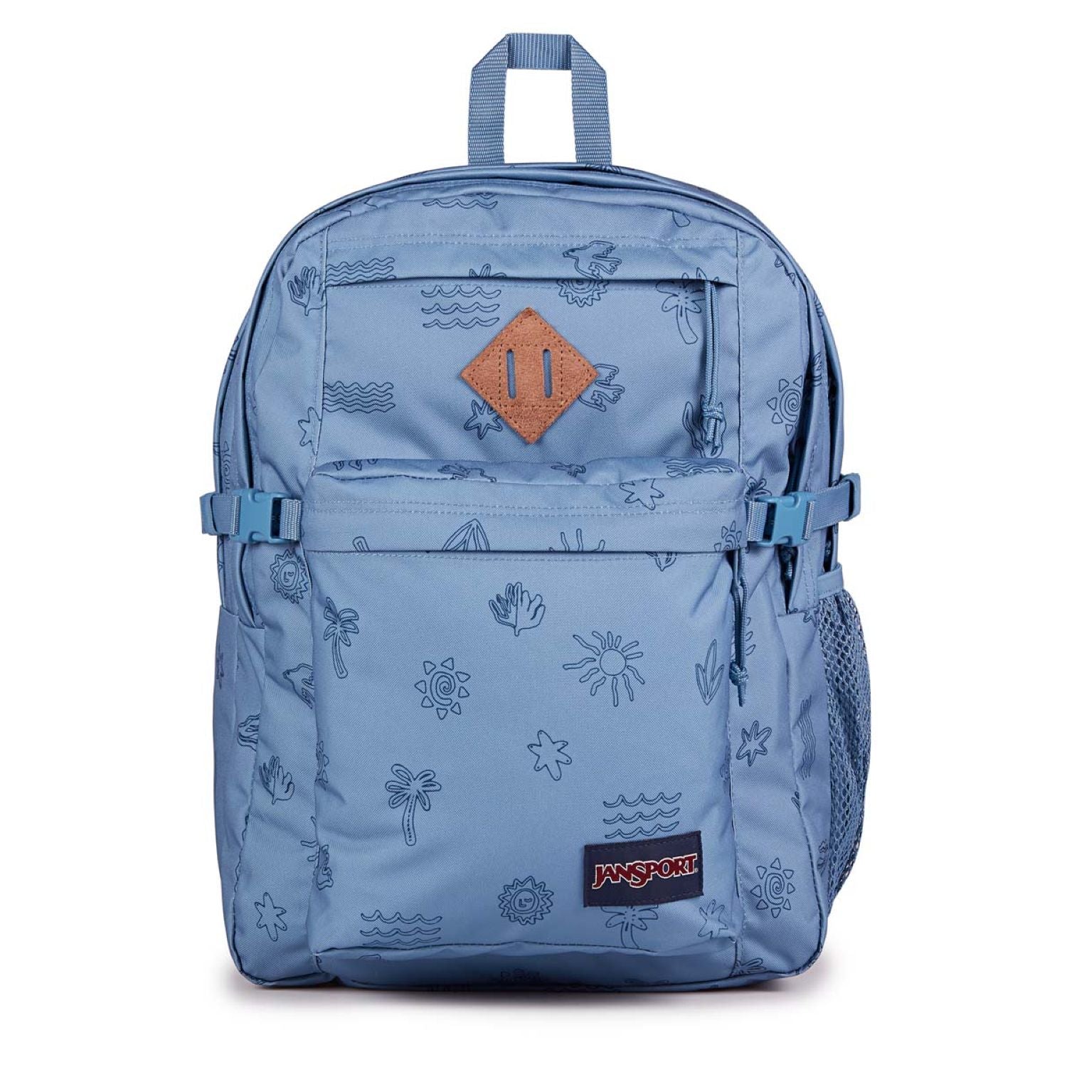 Jansport Main Campus Backpack - Sunny Sketches Blue