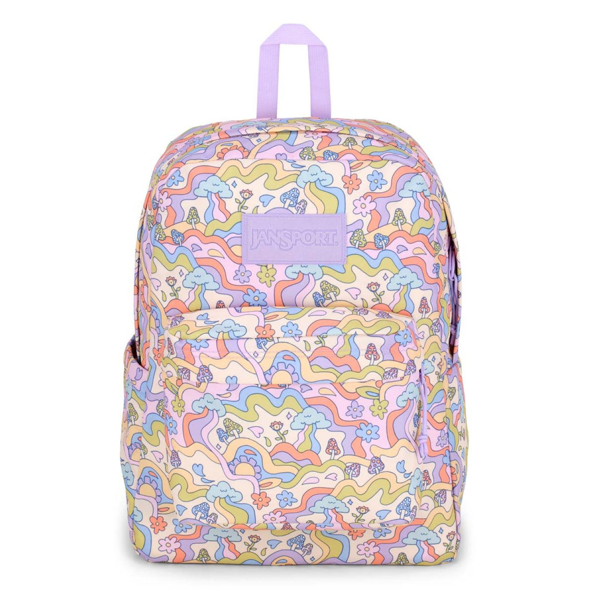Jansport Superbreak Plus Backpack - Groovy Guides – The Planet