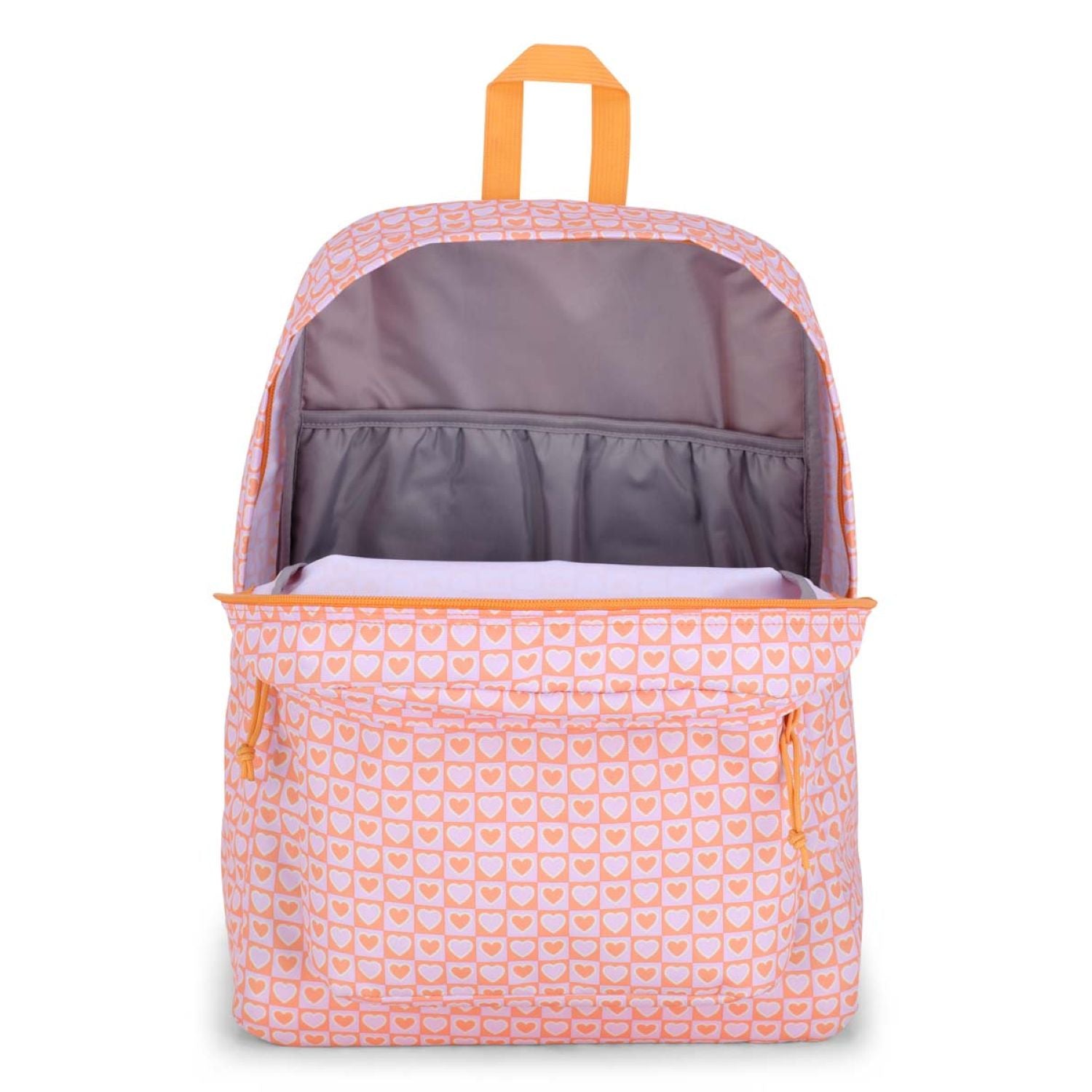 Jansport Superbreak Plus Backpack - Hyped Hearts Pink