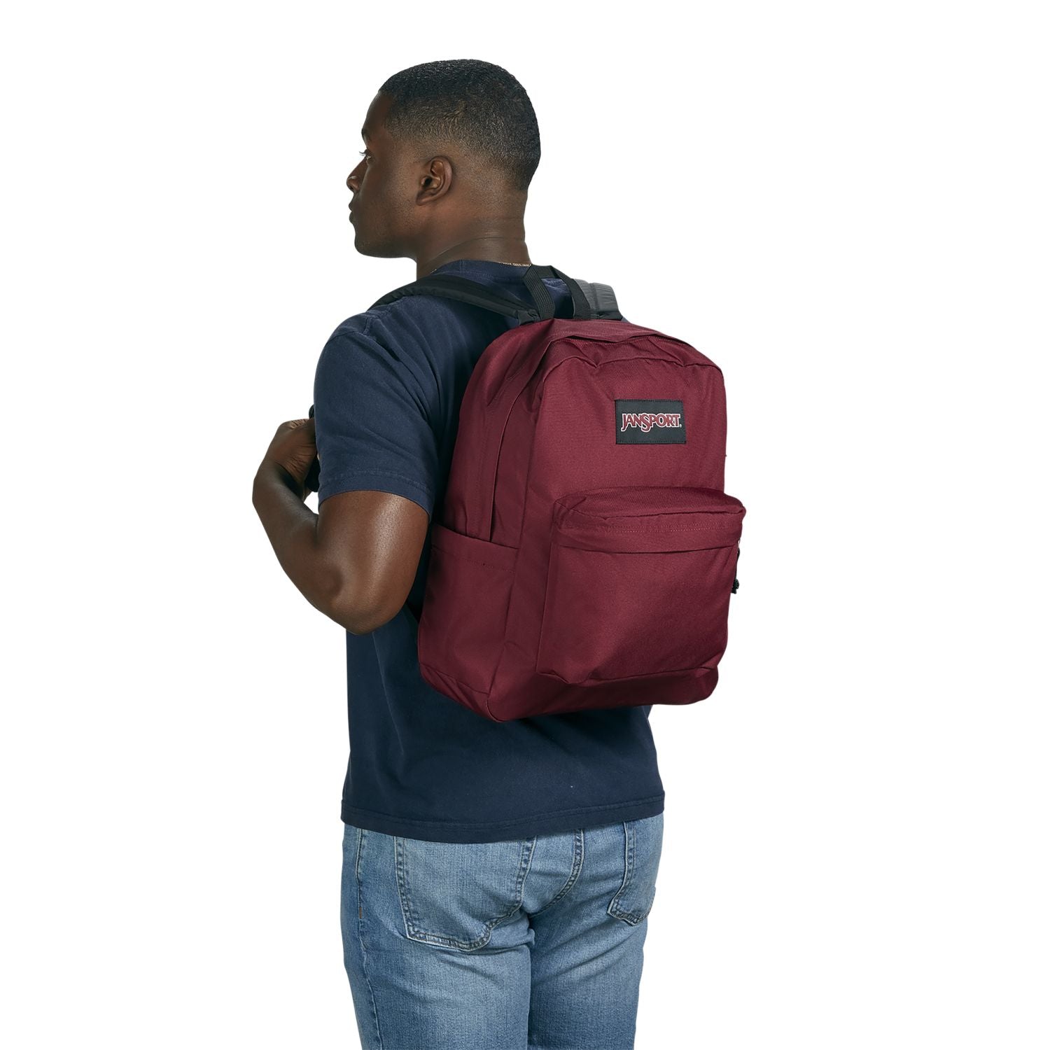 Jansport Superbreak Plus Backpack - Russet Red