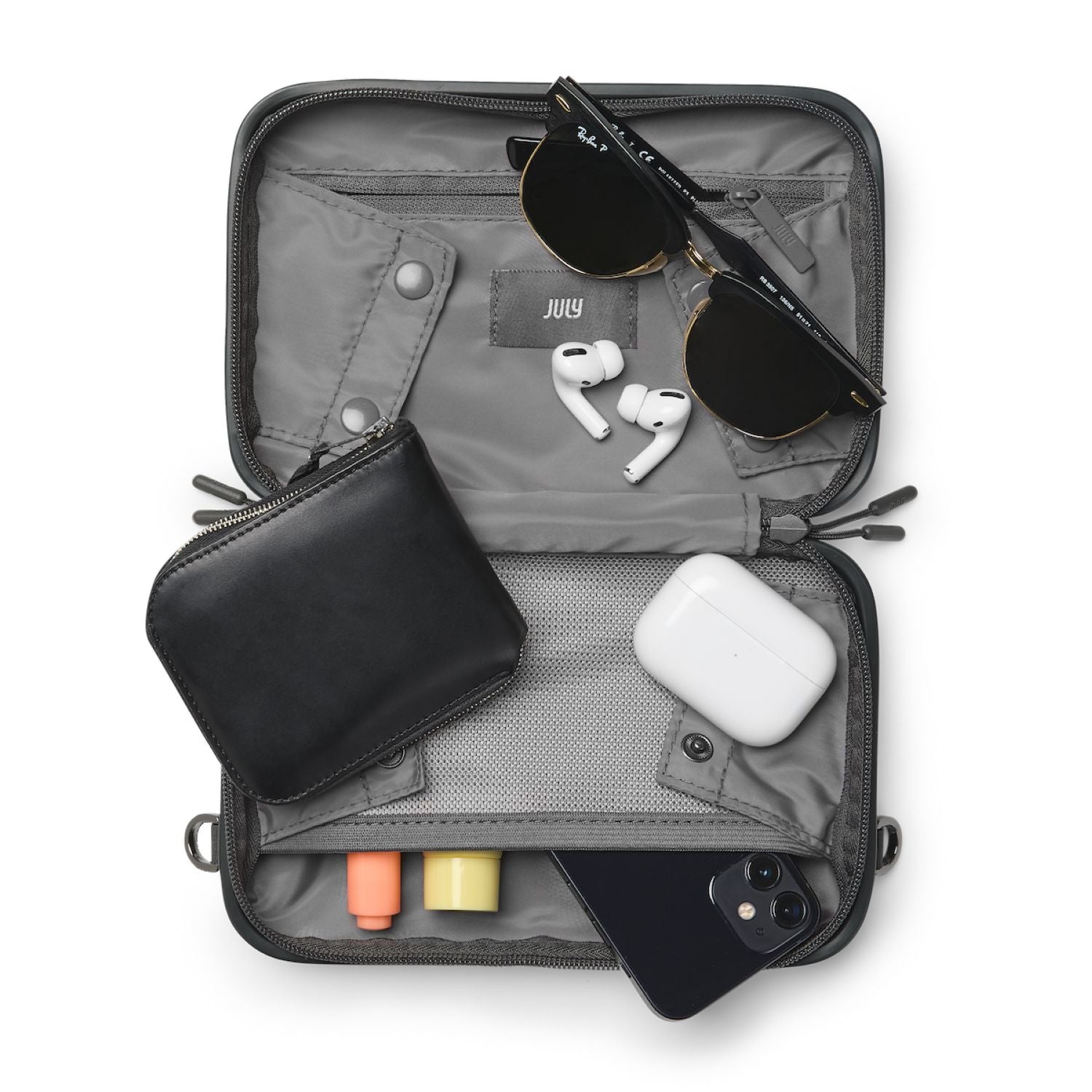 July Carry Me Mini Case With Detachable Strap 5" - Forest