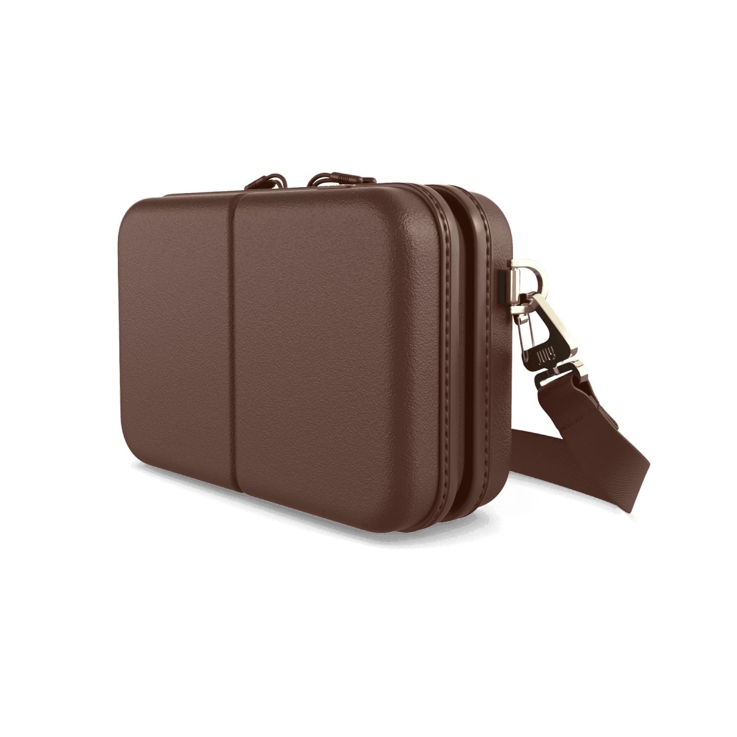 July Carry Me Mini Case With Detachable Strap 5" (Limited Edition) - Dark Brown