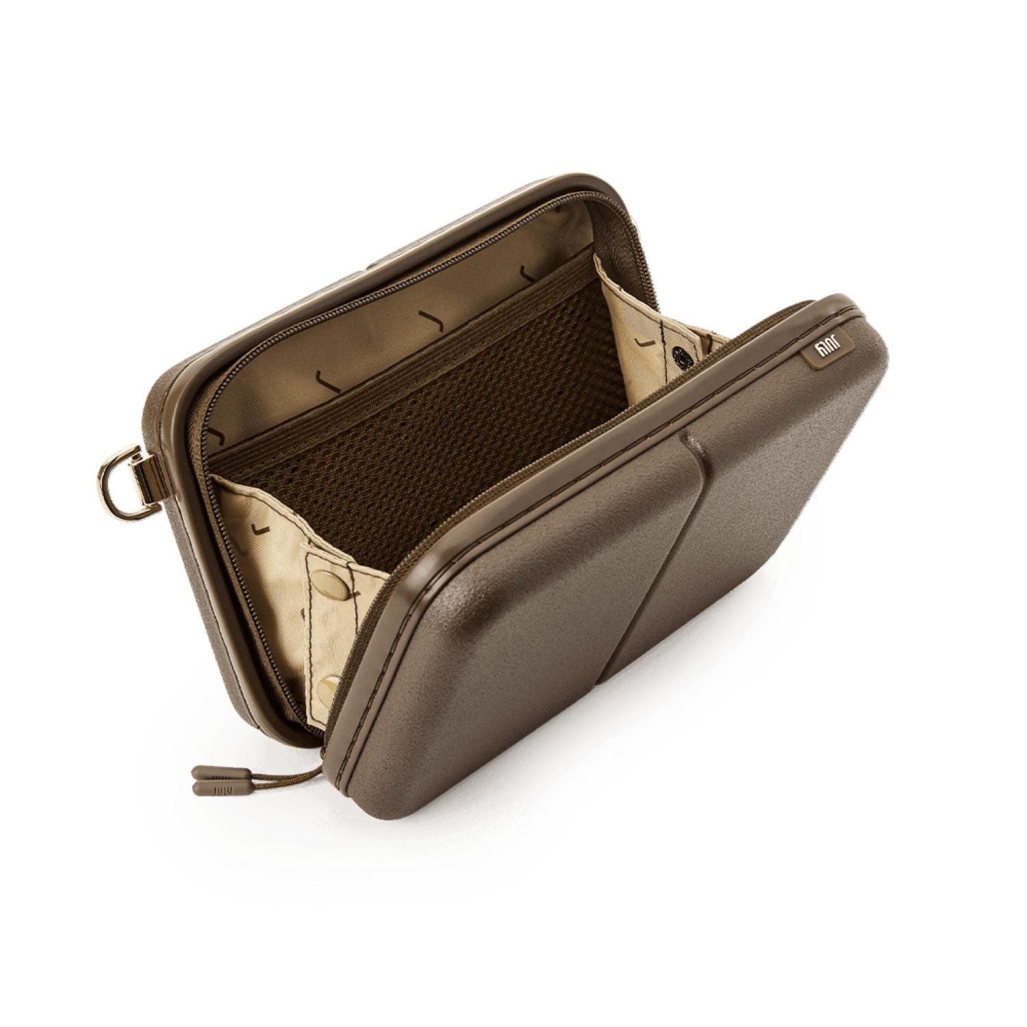 July Carry Me Mini Case With Detachable Strap 5" (Limited Edition) - Dark Brown