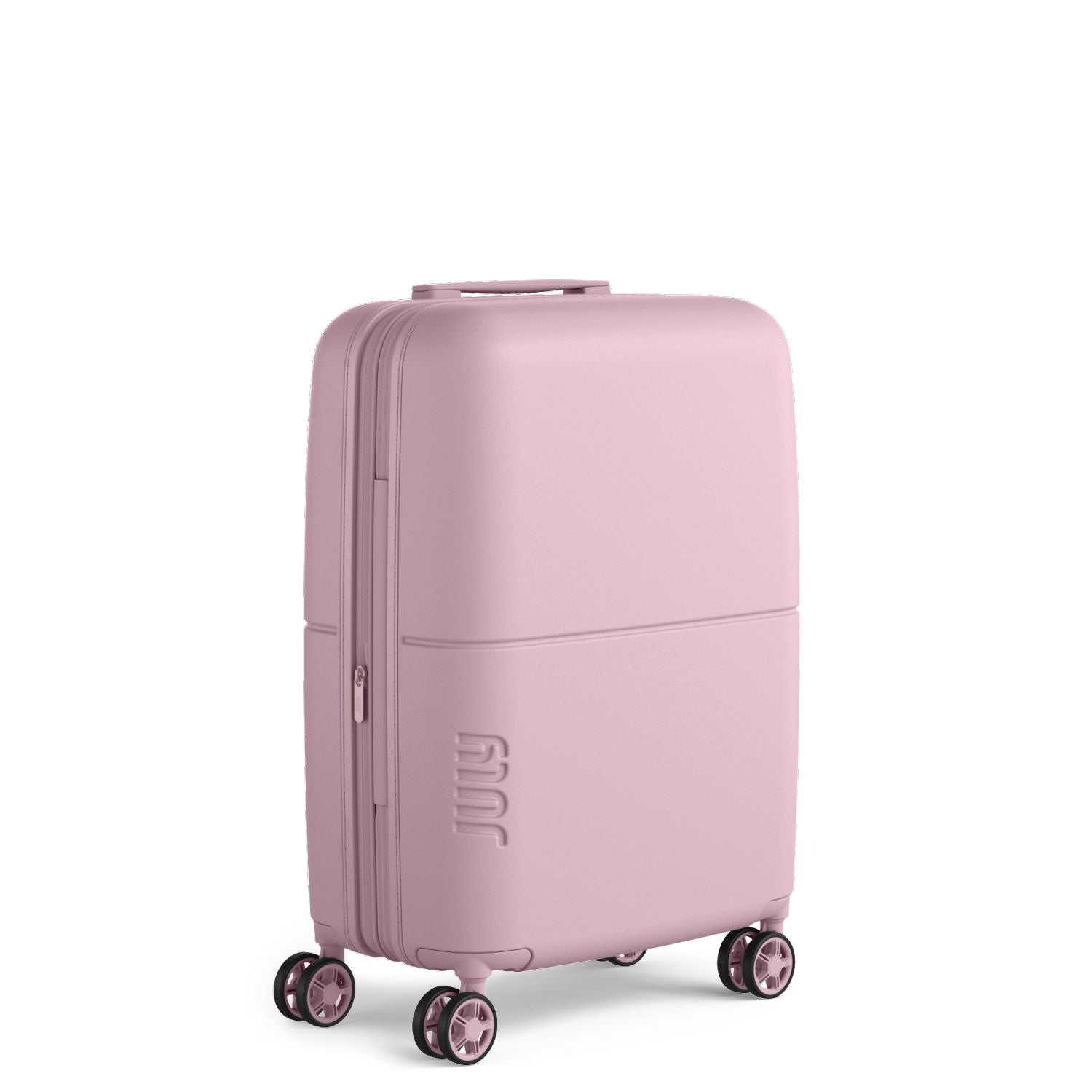 July Carry On Light Expandable Polycarbonate 21" Luggage - Blush Pink