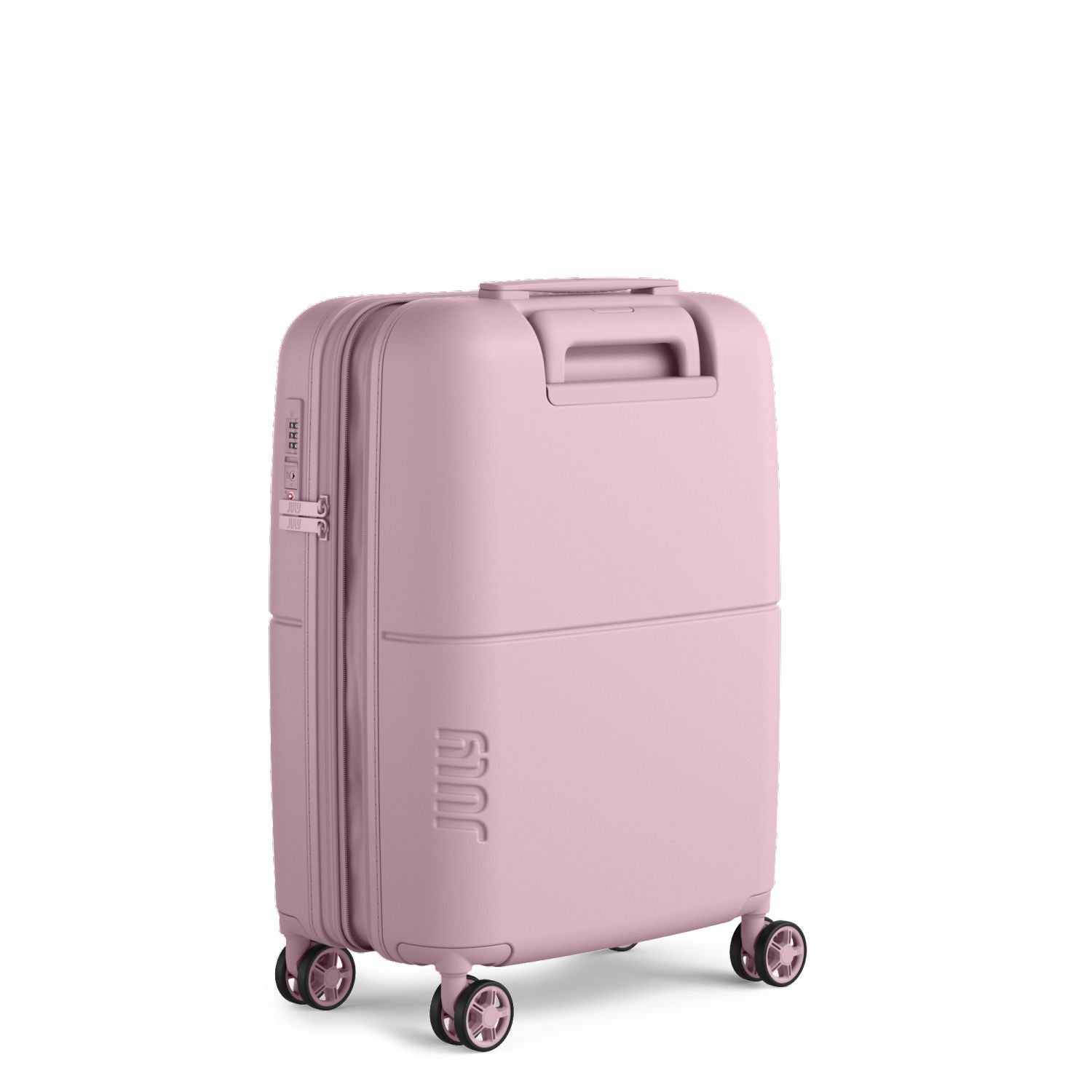 July Carry On Light Expandable Polycarbonate 21" Luggage - Blush Pink
