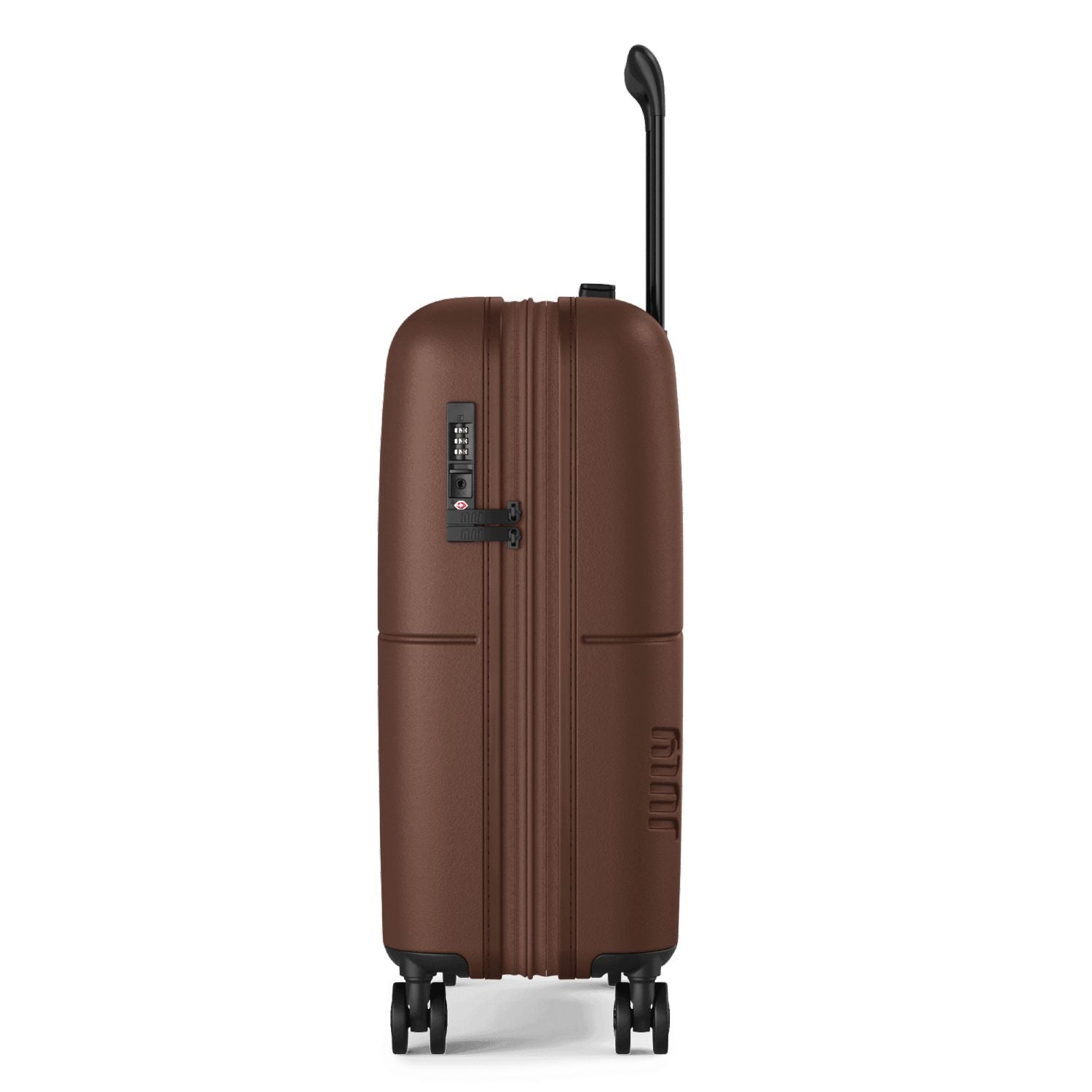 July Carry On Light Expandable Polycarbonate 21" Luggage - Dark Brown