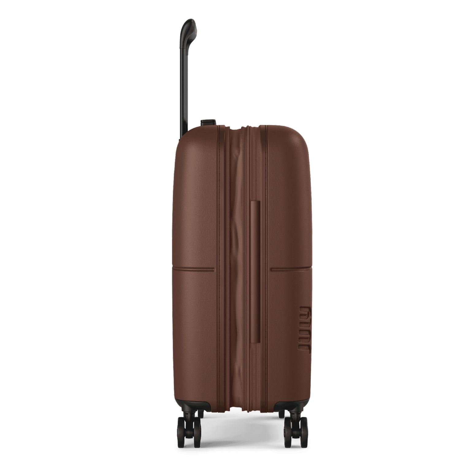 July Carry On Light Expandable Polycarbonate 21" Luggage - Dark Brown
