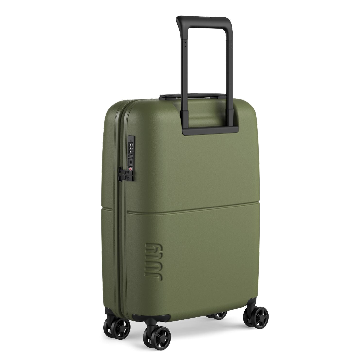 July Carry On Light Polycarbonate 21" Luggage - Moss
