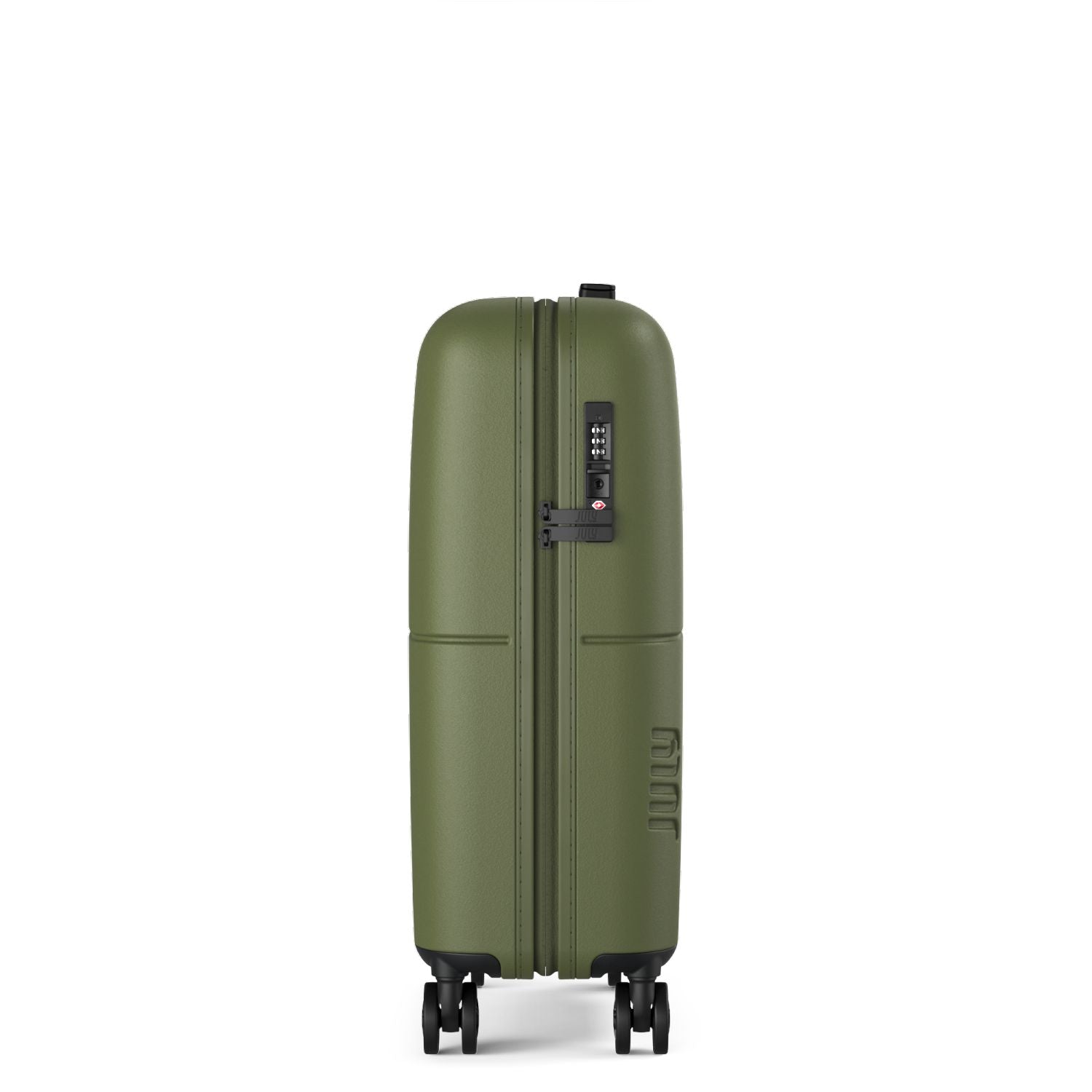 July Carry On Light Polycarbonate 21" Luggage - Moss