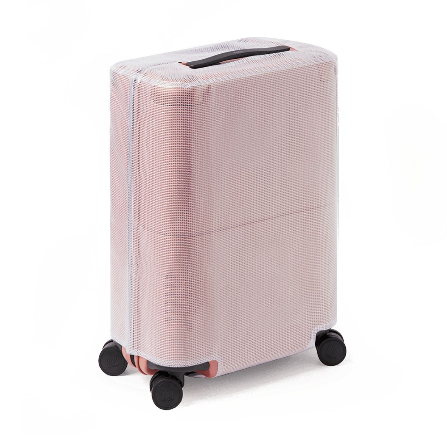 July Carry On Luggage Cover - Transparent