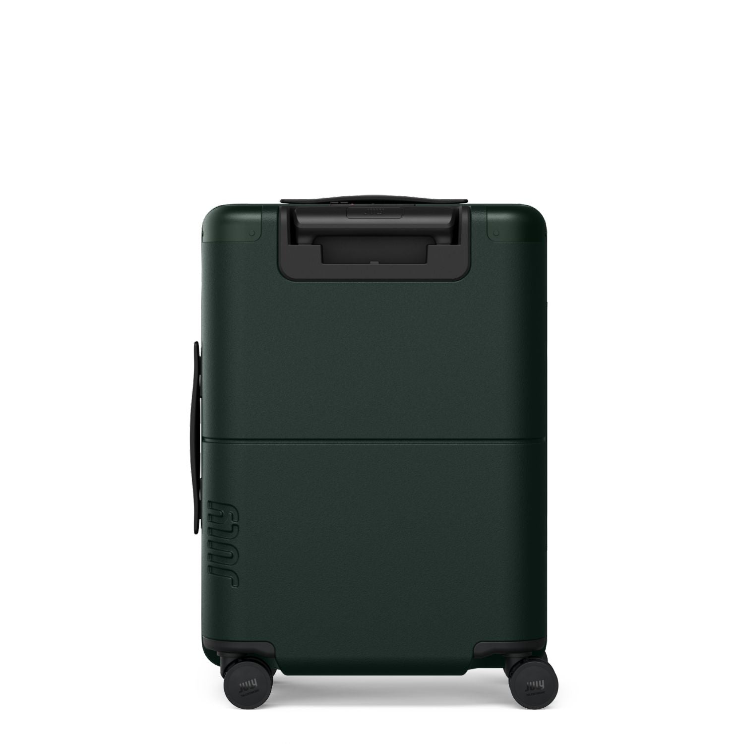 July Carry On Original Polycarbonate 21" Luggage With Power Bank & Usb/Usb-C Cable - Forest