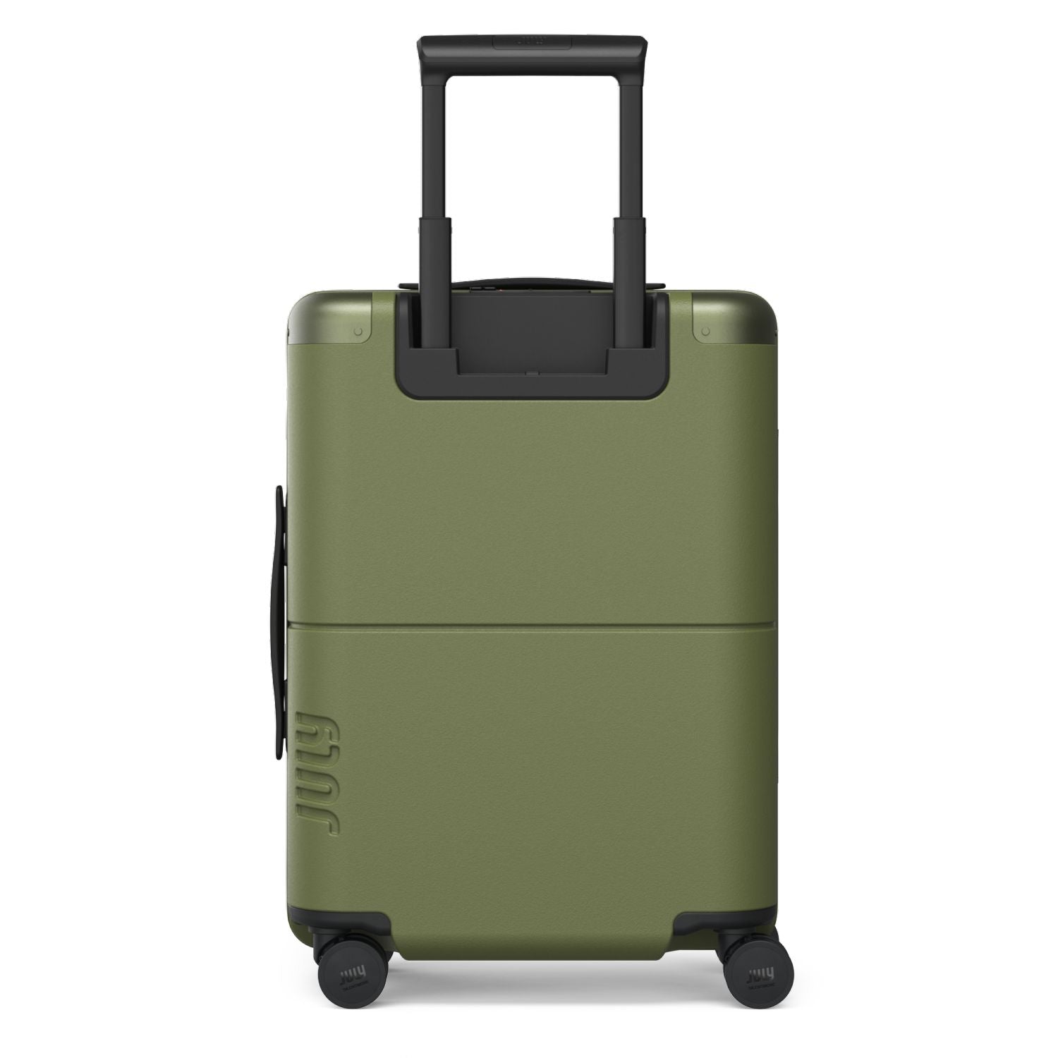 July Carry On Original Polycarbonate 21" Luggage With Power Bank & Usb/Usb-C Cable - Moss