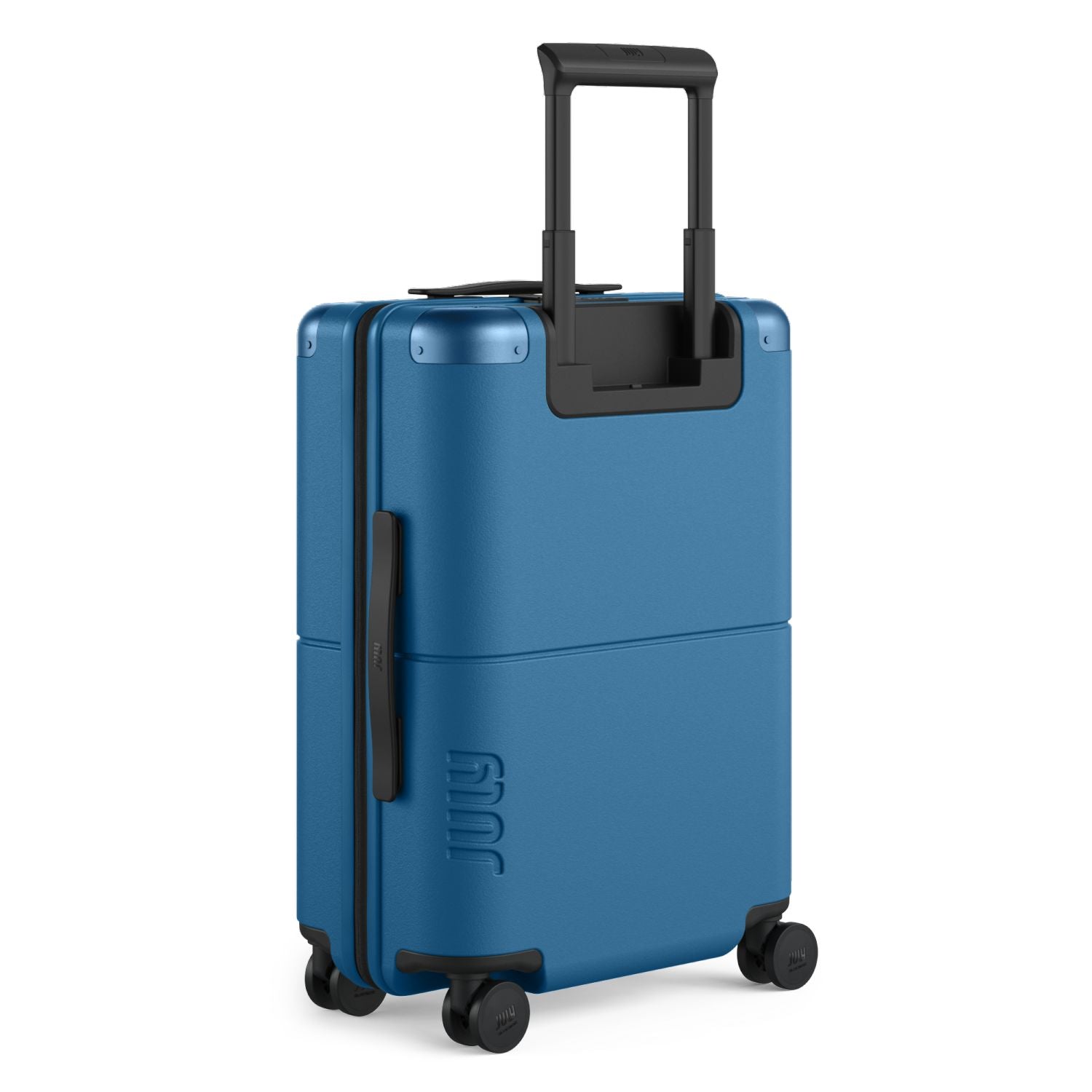 July Carry On Original Polycarbonate 21" Luggage With Power Bank & Usb/Usb-C Cable - Ocean Blue
