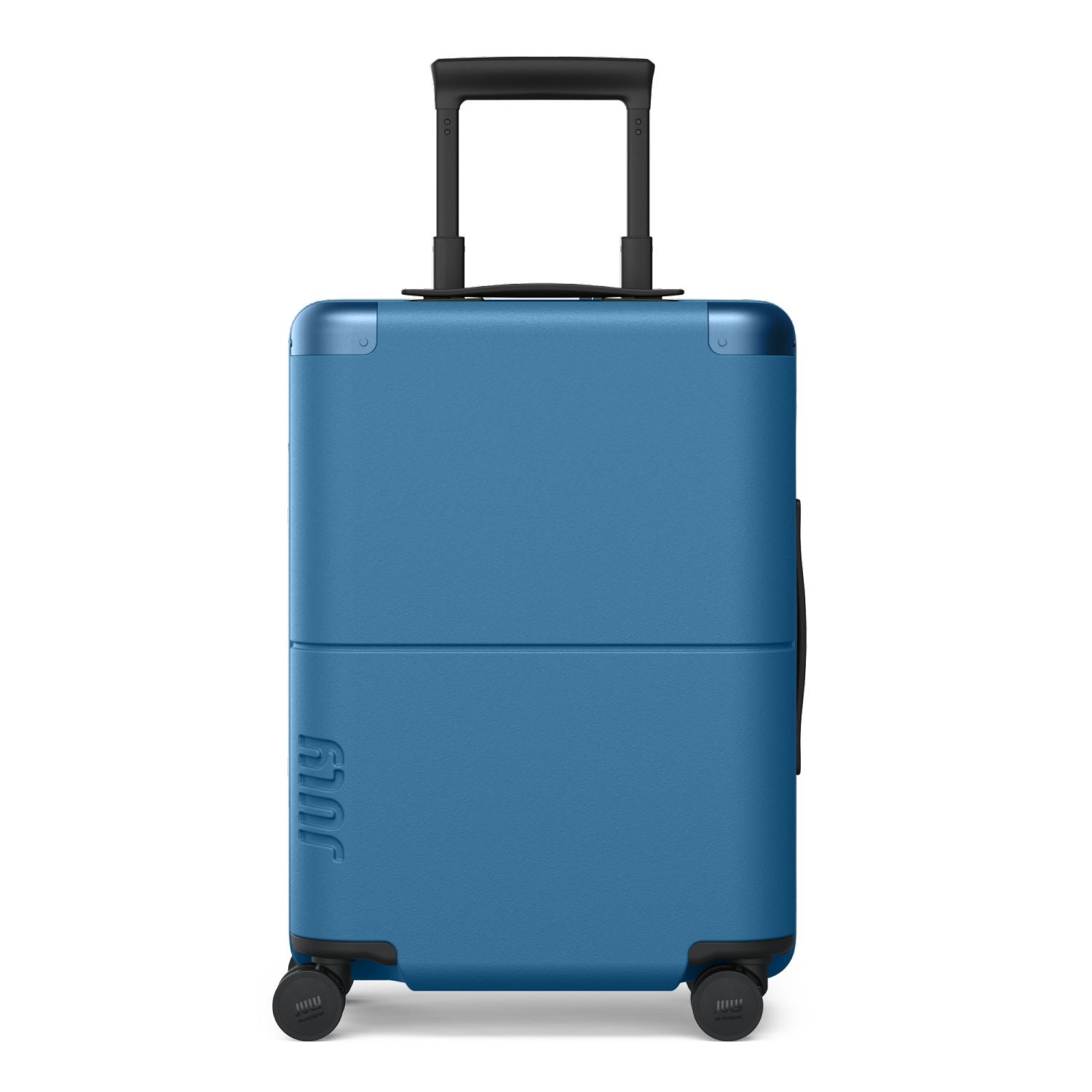 July Carry On Original Polycarbonate 21" Luggage With Power Bank & Usb/Usb-C Cable - Ocean Blue