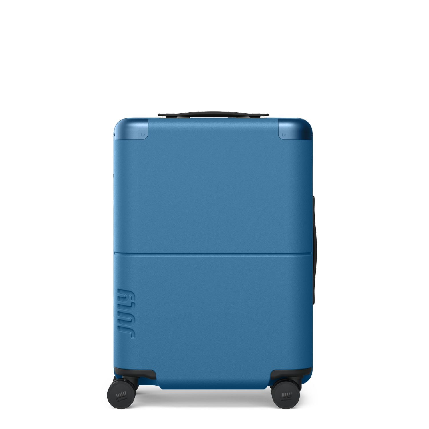 July Carry On Original Polycarbonate 21" Luggage With Power Bank & Usb/Usb-C Cable - Ocean Blue