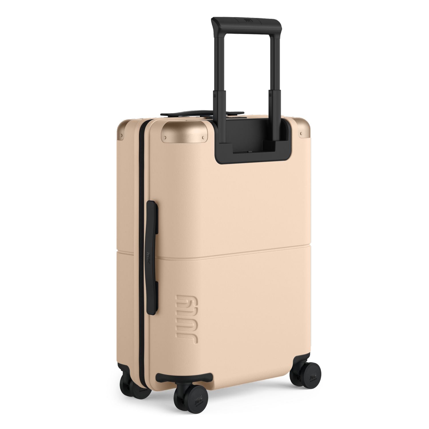 July Carry On Original Polycarbonate 21" Luggage With Power Bank & Usb/Usb-C Cable - Sand