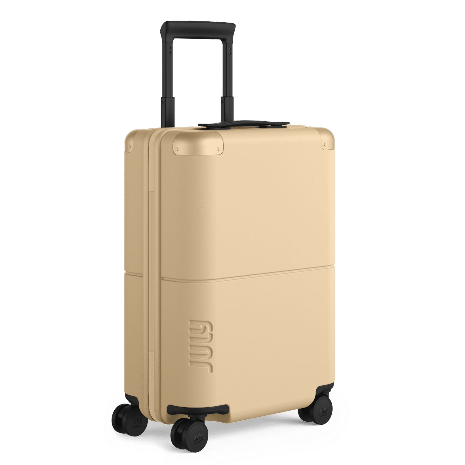 July Carry On Original Polycarbonate 21" Luggage With Power Bank & Usb/Usb-C Cable - Light Taupe