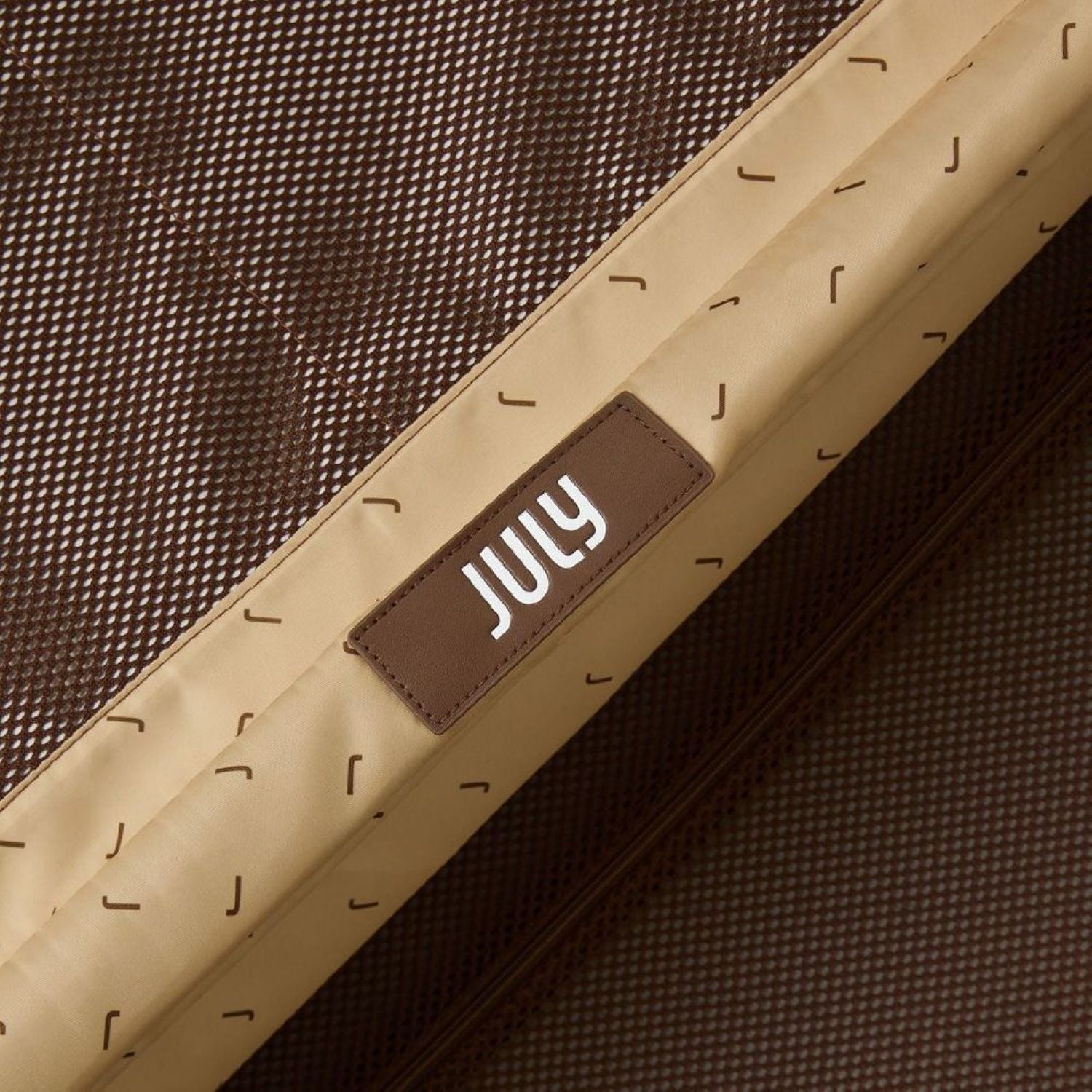 July Carry On Original Polycarbonate 21" Luggage With Power Bank & Usb/Usb-C Cable (Limited Edition) - Dark Brown