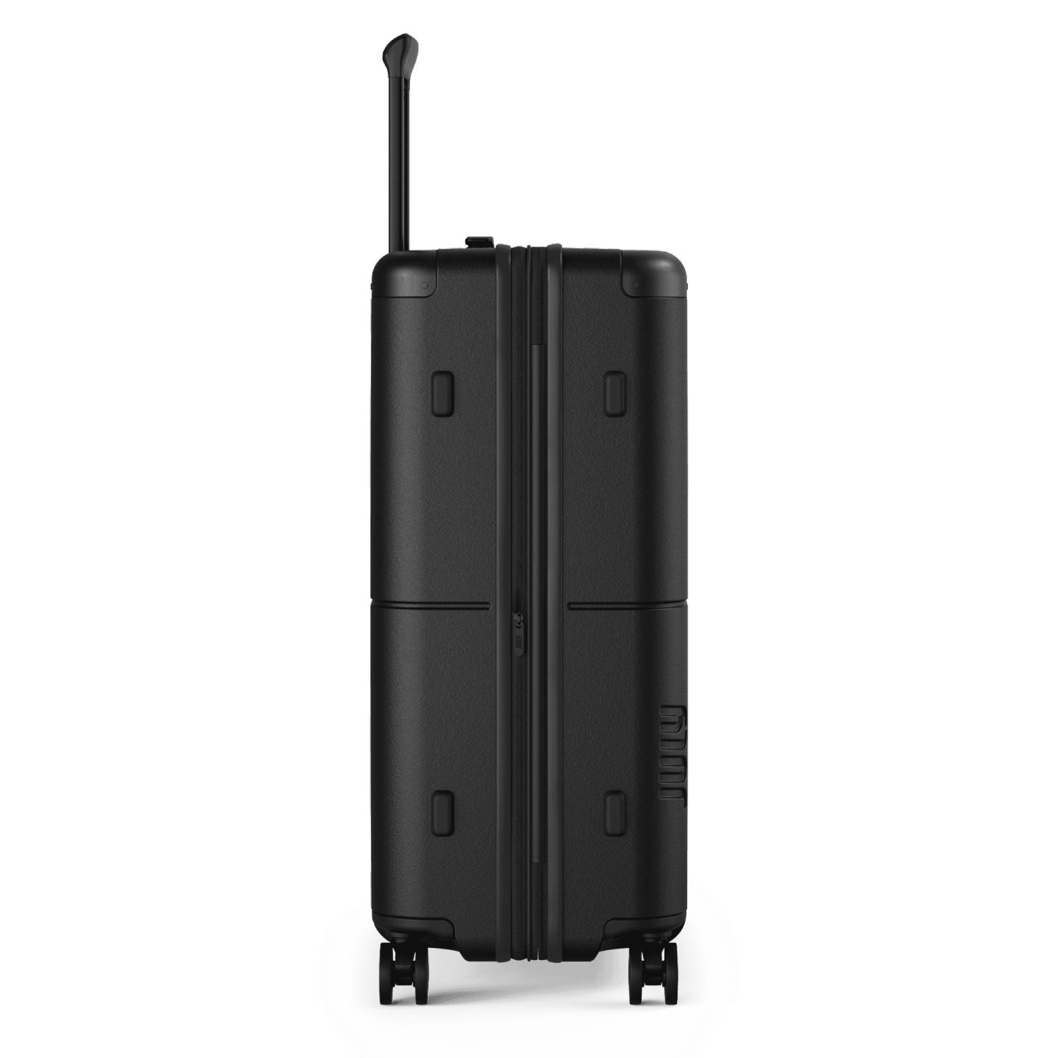 July Checked Expandable Polycarbonate 26" Luggage - Charcoal