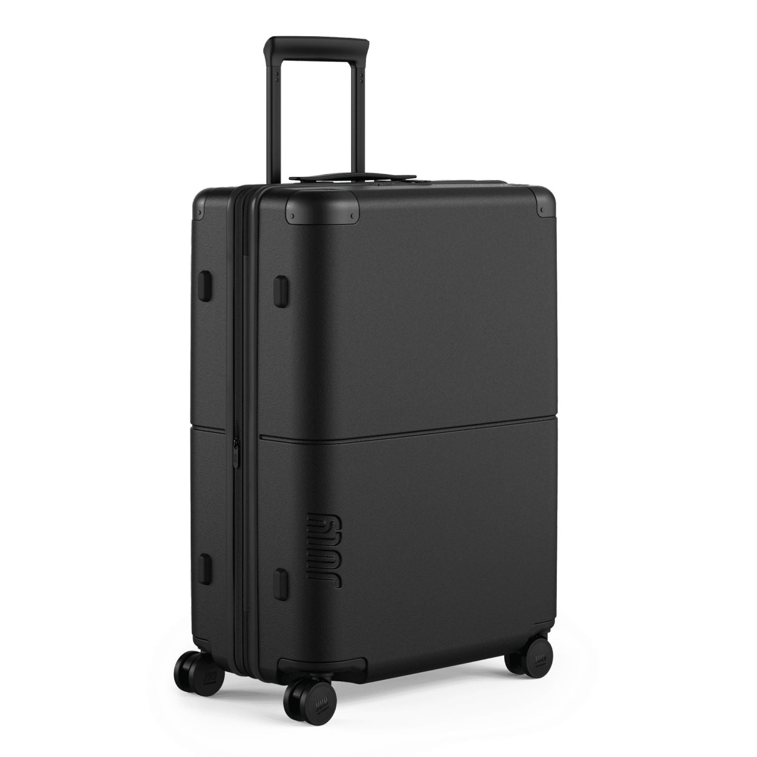 July Checked Expandable Polycarbonate 26" Luggage - Charcoal