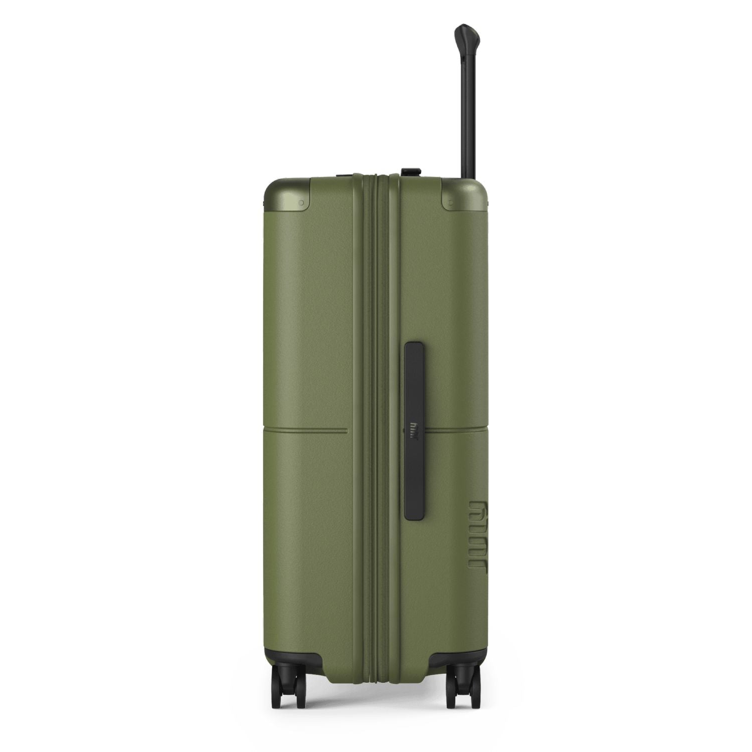 July Checked Expandable Polycarbonate 26" Luggage - Olive