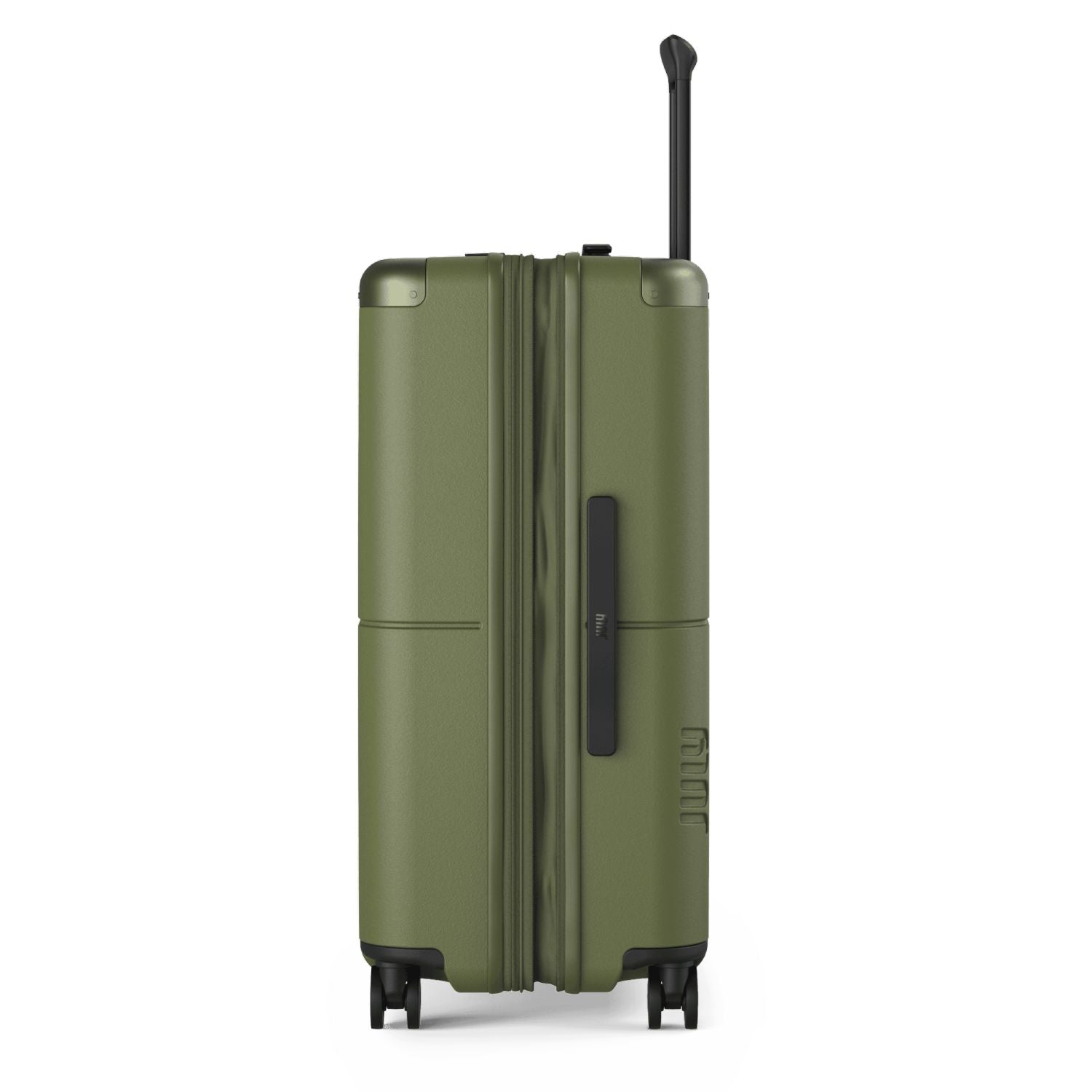 July Checked Expandable Polycarbonate 26" Luggage - Olive