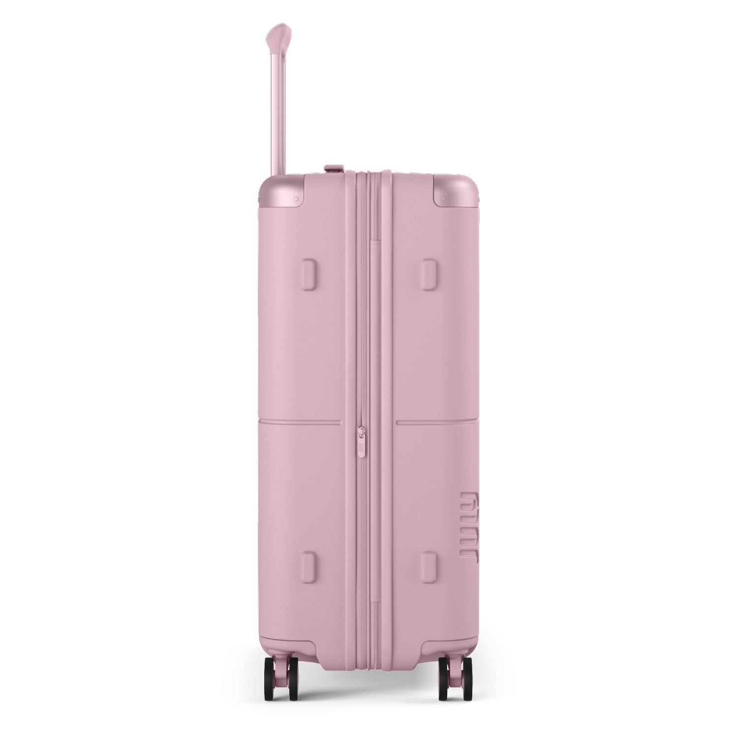 July Checked Expandable Polycarbonate 26" Luggage - Blush Pink