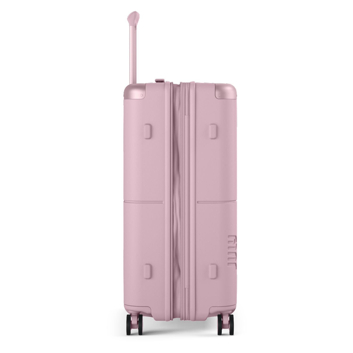 July Checked Expandable Polycarbonate 26" Luggage - Blush Pink