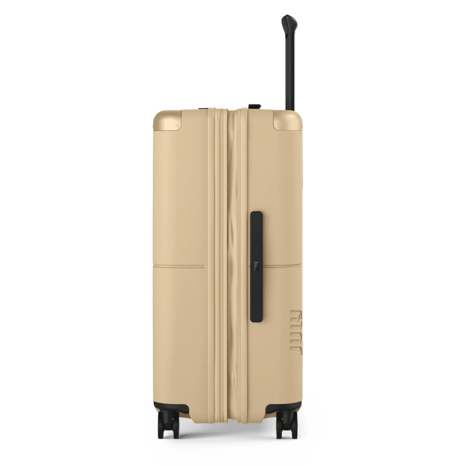 July Checked Expandable Polycarbonate 26" Luggage - Light Taupe
