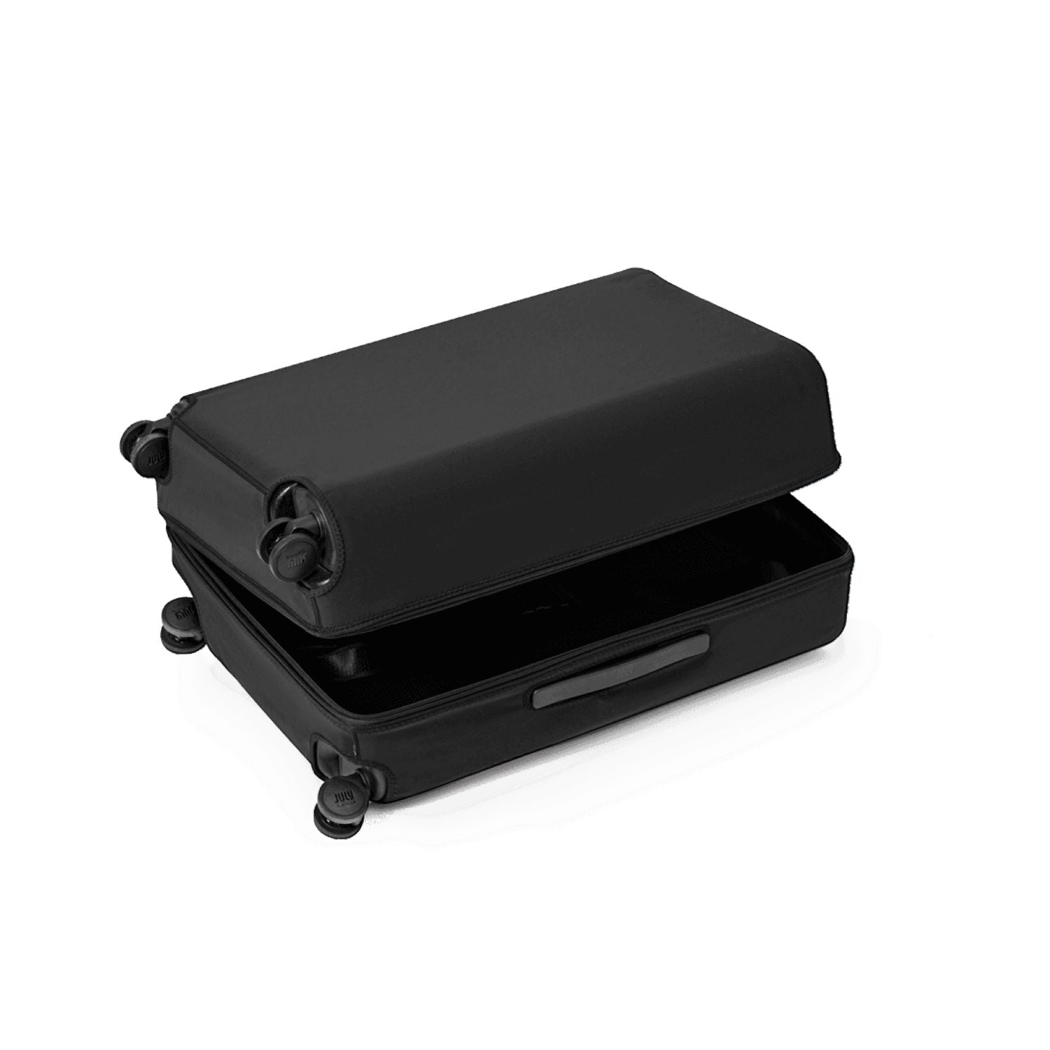 July Checked Luggage Cover - Black