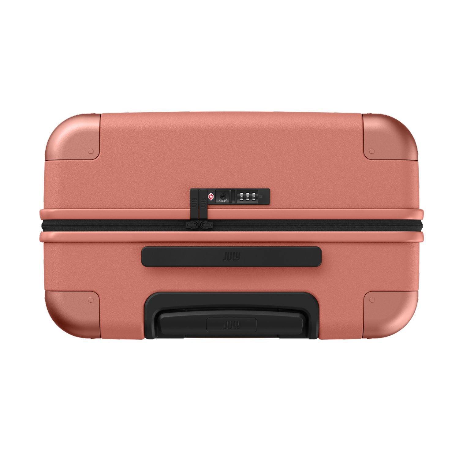July Checked Polycarbonate 26" Luggage - Clay