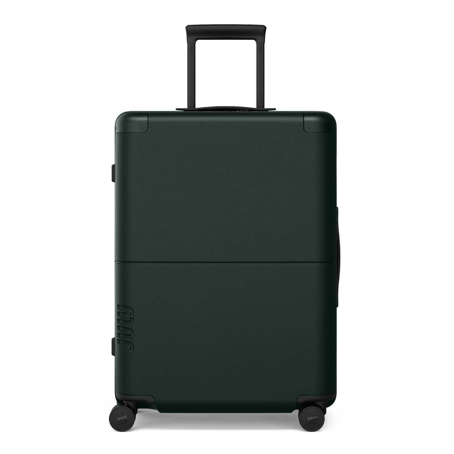 July Checked Polycarbonate 26" Luggage - Forest