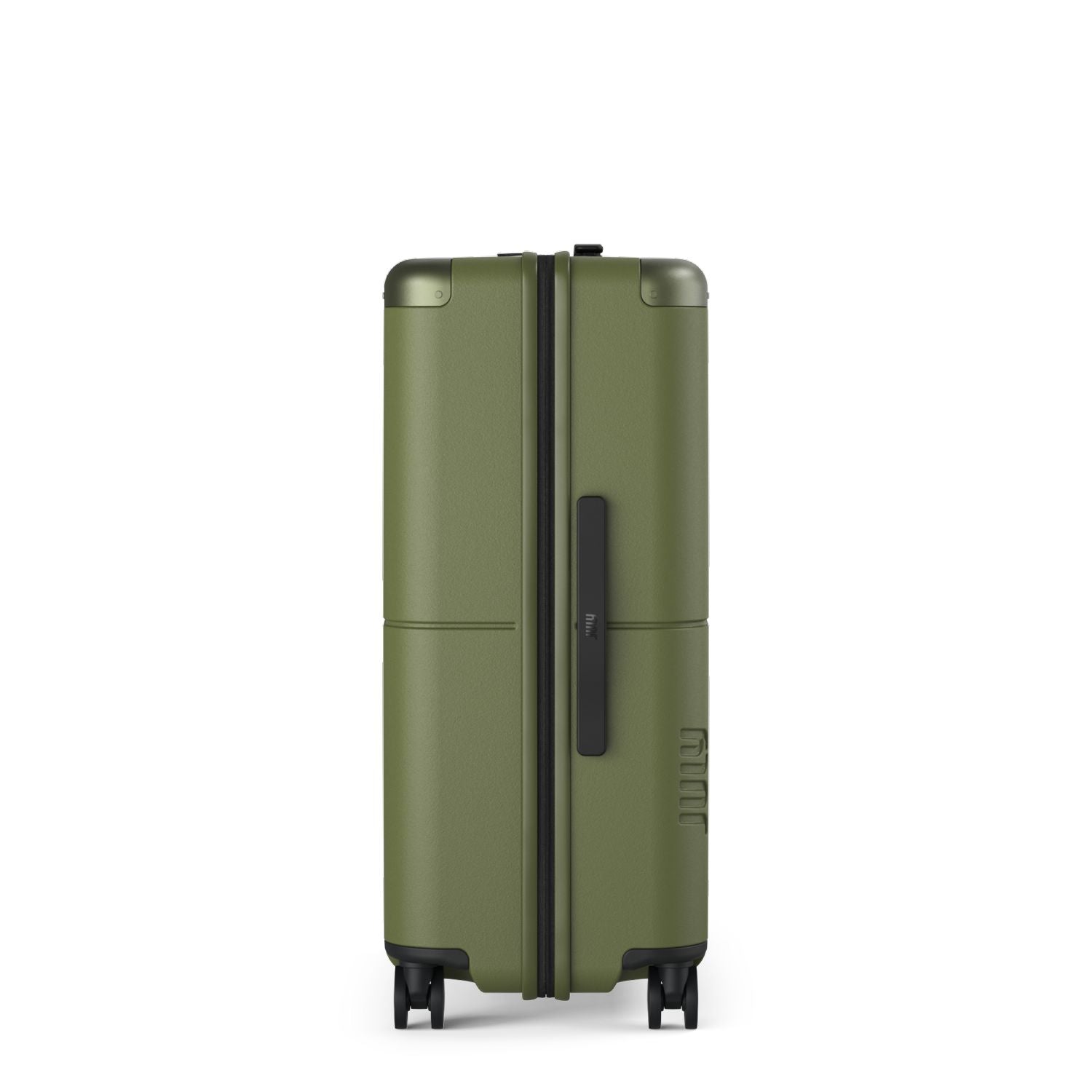 July Checked Polycarbonate 26" Luggage - Moss
