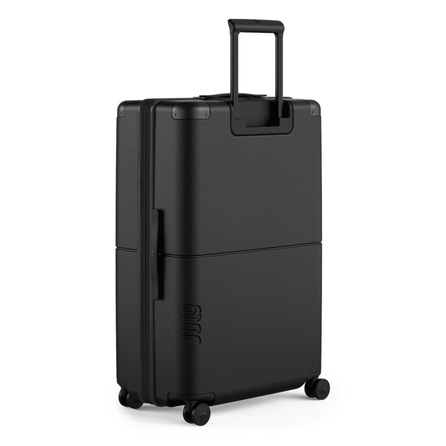 July Checked Plus Expandable Polycarbonate 28" Luggage - Charcoal