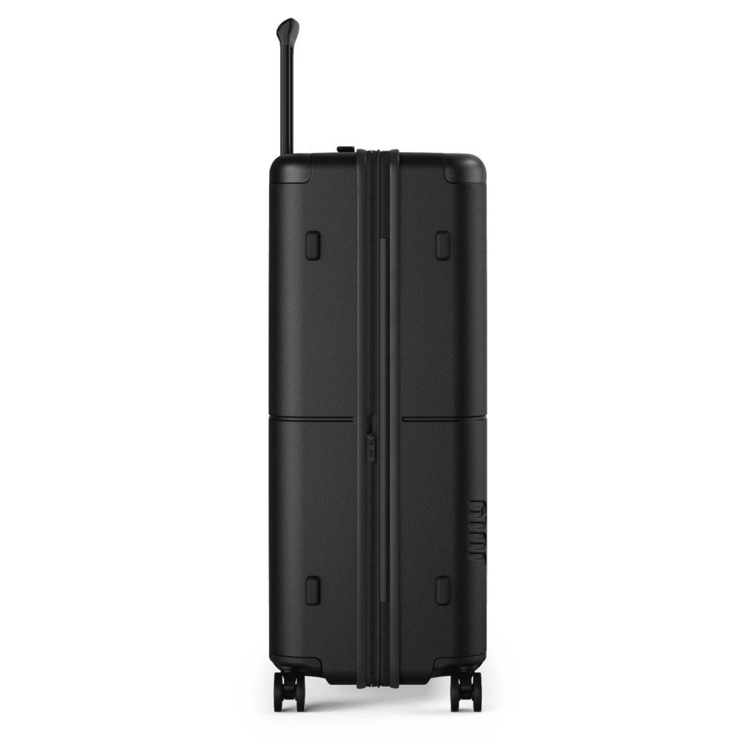 July Checked Plus Expandable Polycarbonate 28" Luggage - Charcoal