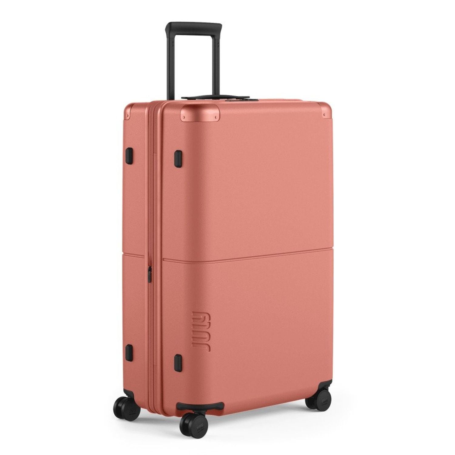 July Checked Plus Expandable Polycarbonate 28" Luggage - Clay