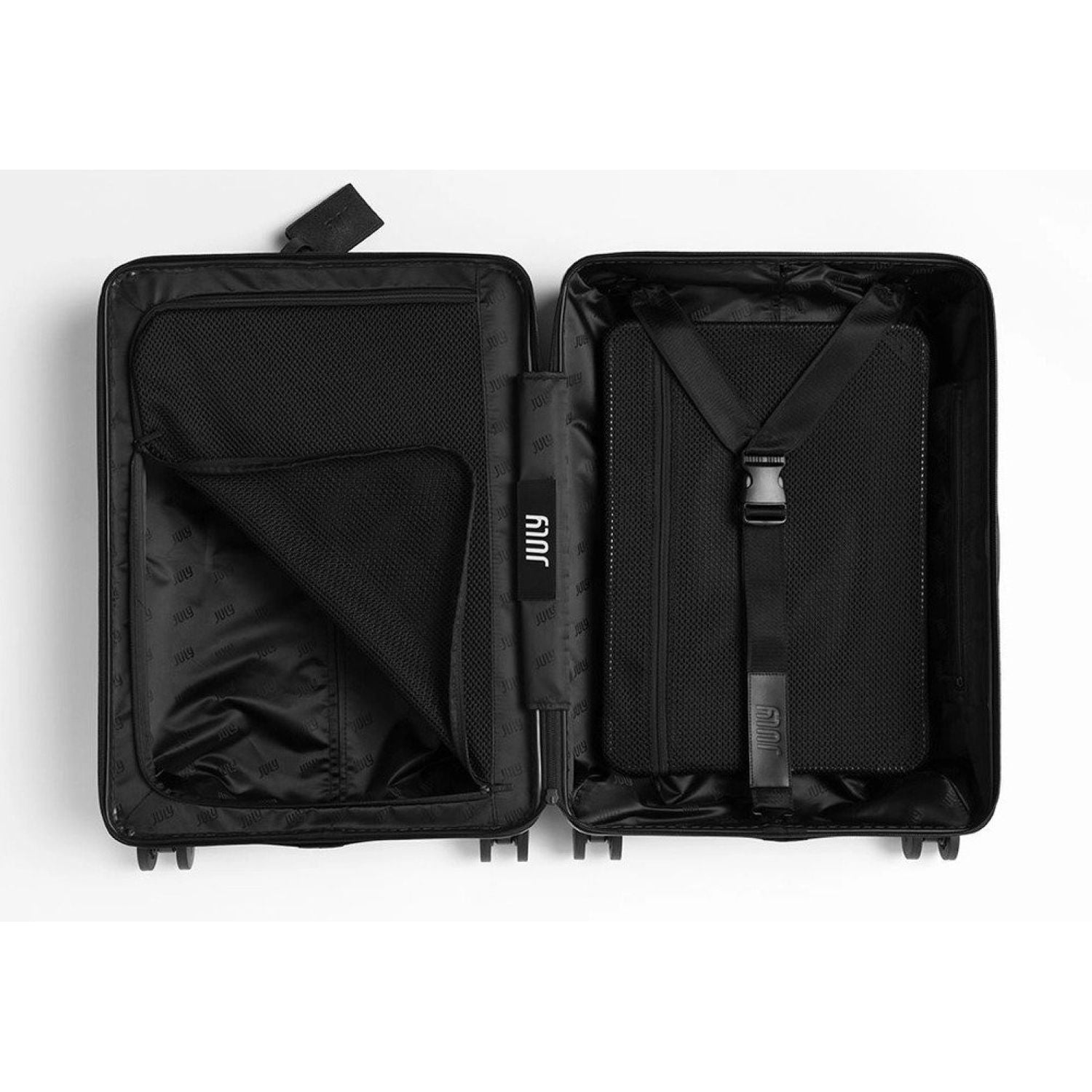 July Checked Plus Expandable Polycarbonate 28" Luggage - Forest