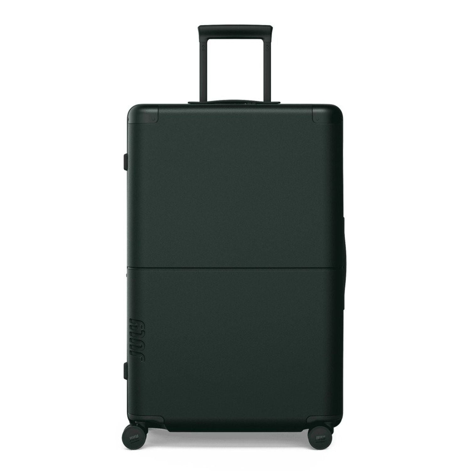 July Checked Plus Expandable Polycarbonate 28" Luggage - Forest
