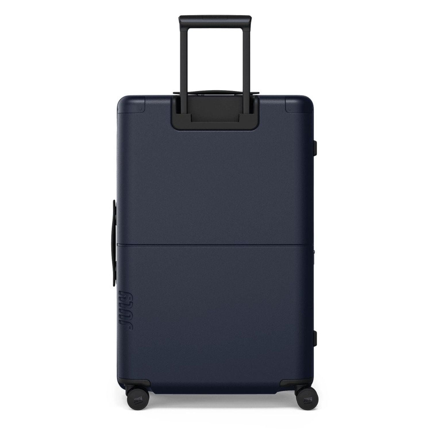 July Checked Plus Expandable Polycarbonate 28" Luggage - Navy