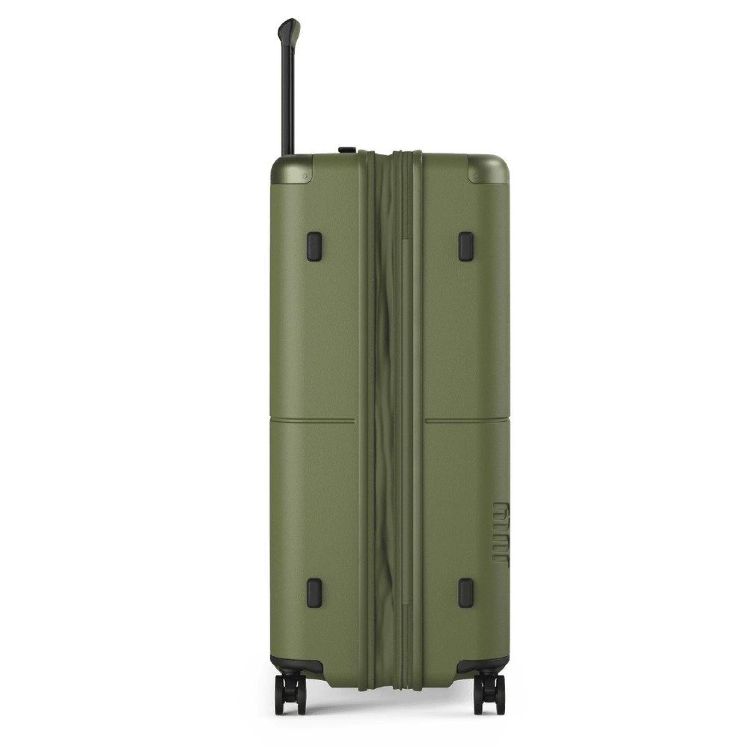 July Checked Plus Expandable Polycarbonate 28" Luggage - Olive