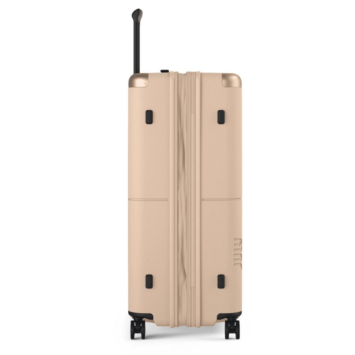 July Checked Plus Expandable Polycarbonate 28" Luggage - Sand