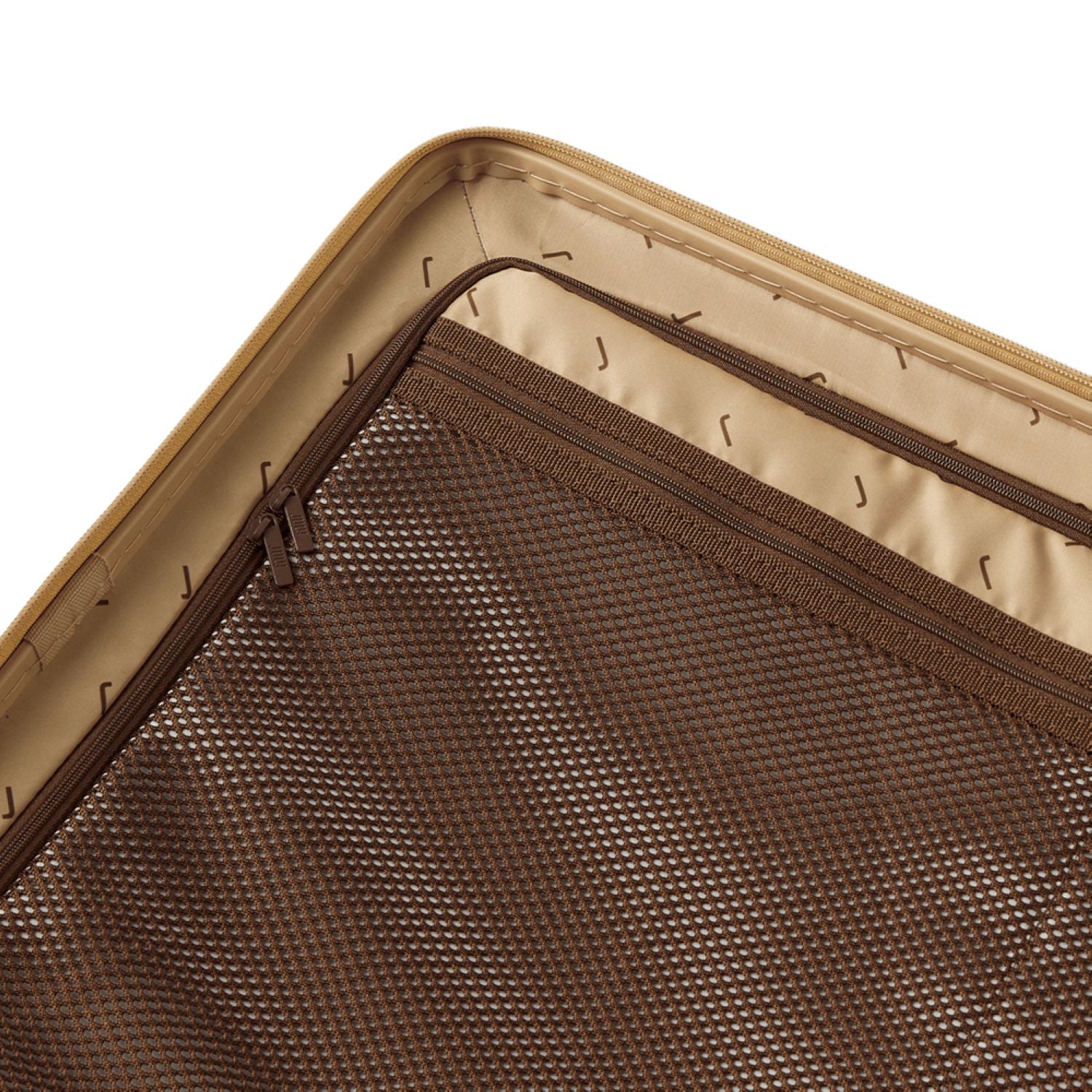 July Checked Plus Expandable Polycarbonate 28" Luggage - Light Taupe