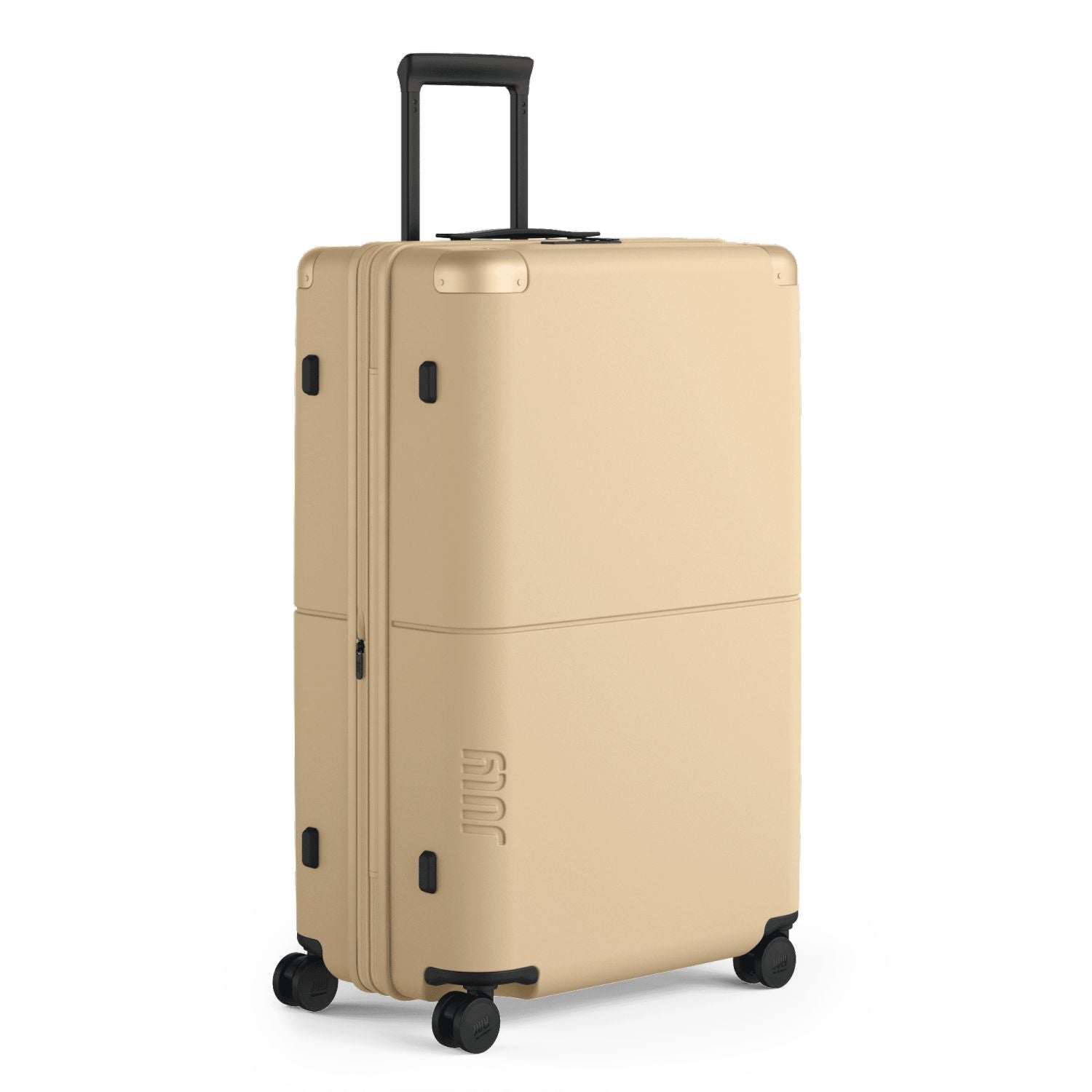 July Checked Plus Expandable Polycarbonate 28" Luggage - Light Taupe