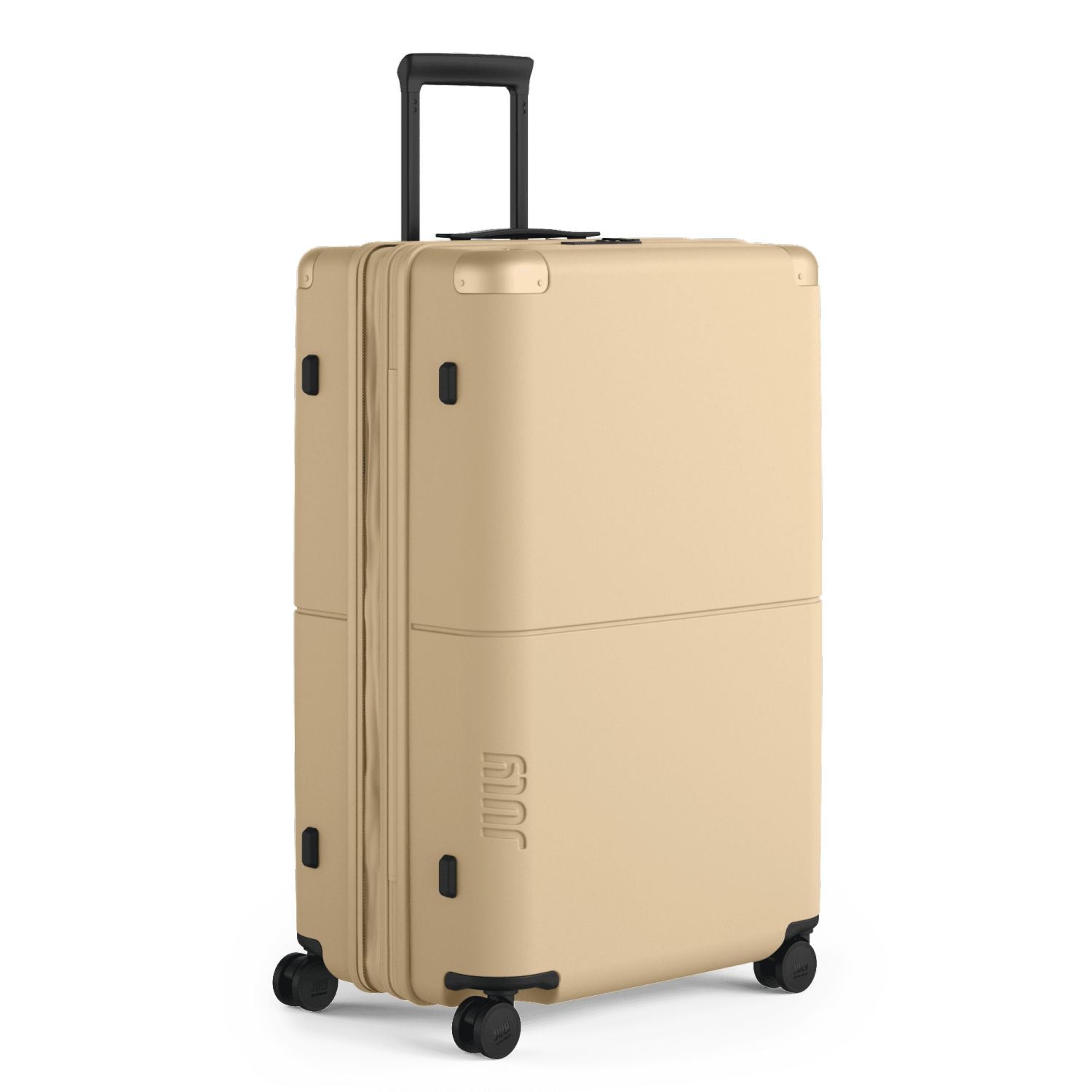 July Checked Plus Expandable Polycarbonate 28" Luggage - Light Taupe