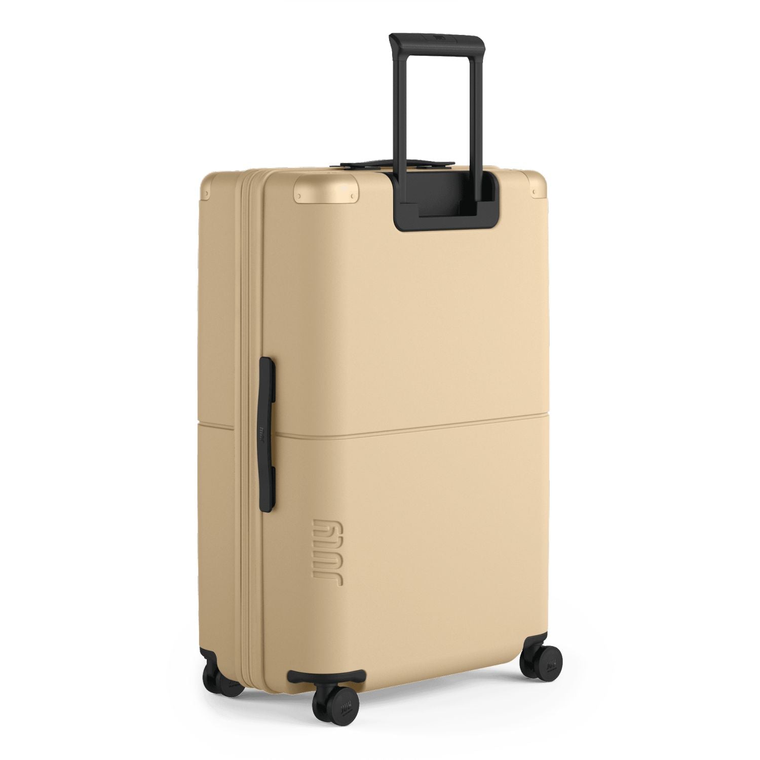July Checked Plus Expandable Polycarbonate 28" Luggage - Light Taupe