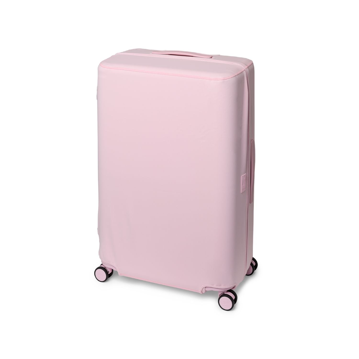 July Checked Plus Luggage Cover - Blush Pink