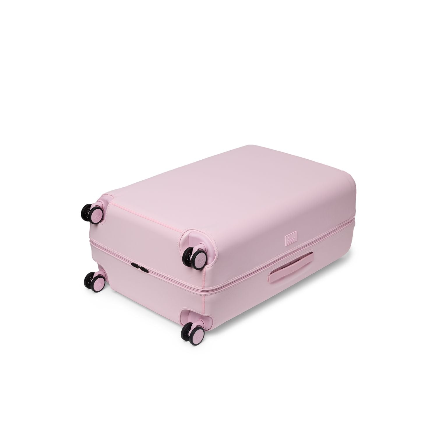 July Checked Plus Luggage Cover - Blush Pink